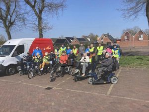 Scootmobieltocht Ouderen Actief Muntendam